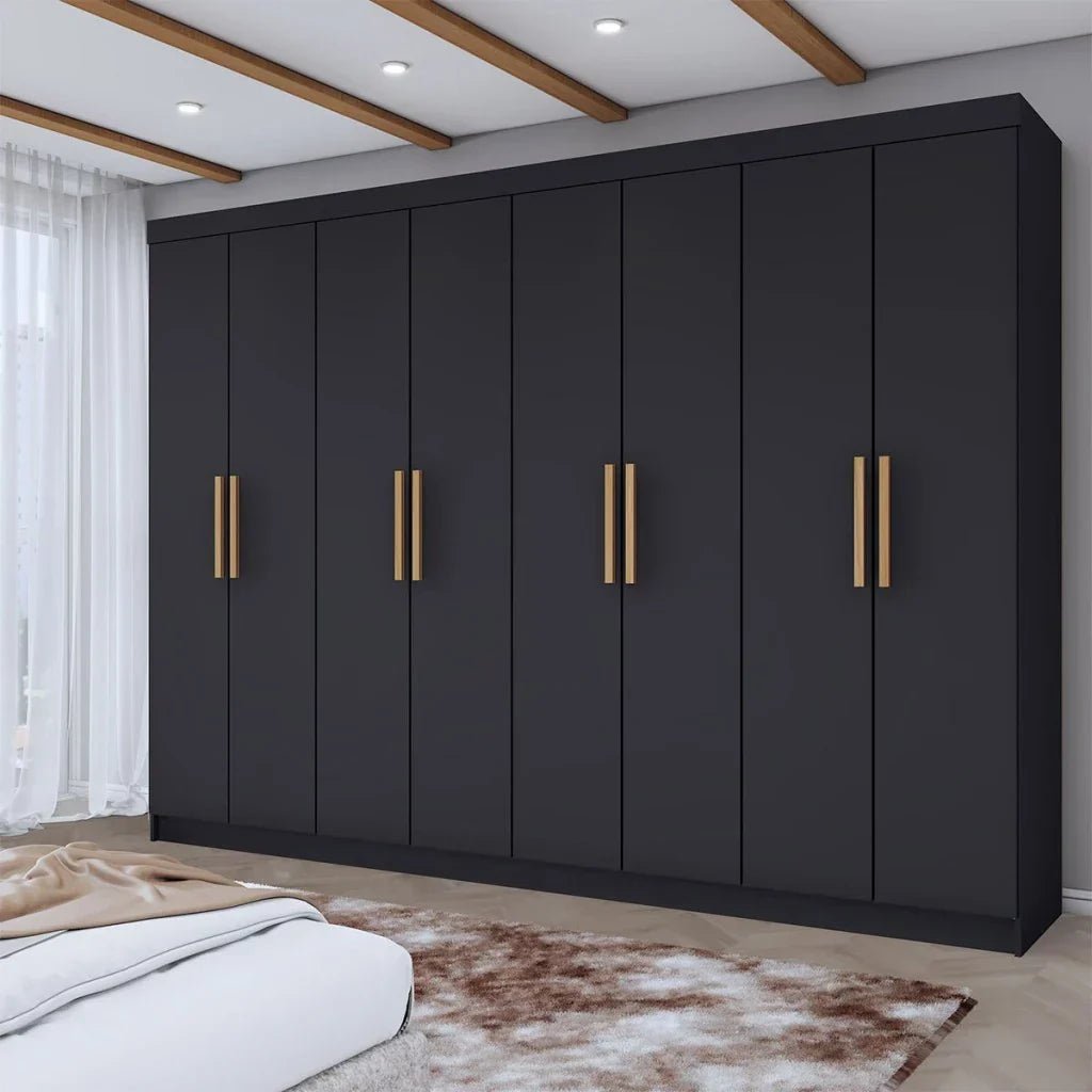Guarda-Roupa Casal Aurora 8 Portas 4 Gavetas – Renasenza
